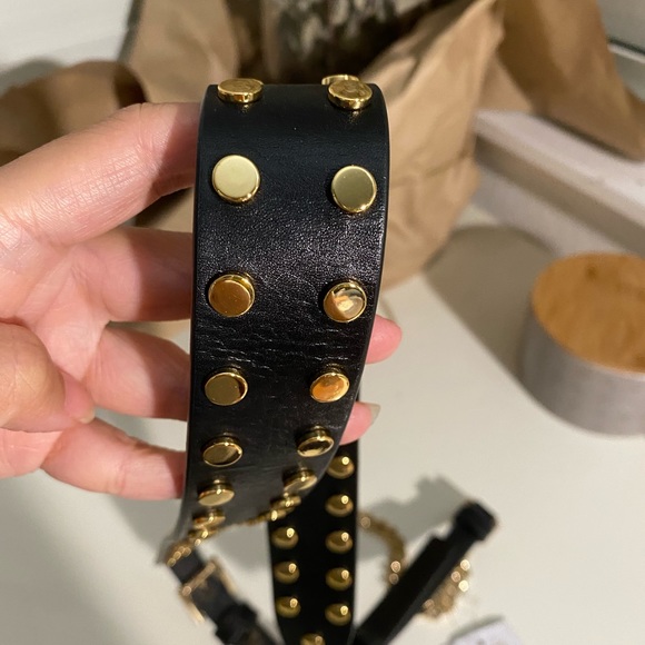 Michael Kors Studded Handbag Guitar Strap - Picture 4 of 13